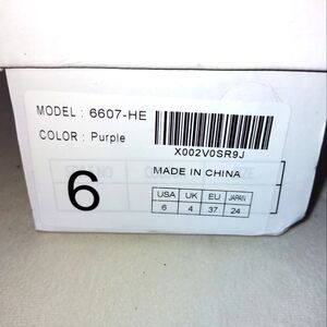 🍄 Purple Pointy Flats